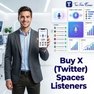 Buy X (Twitter) Space Listeners
