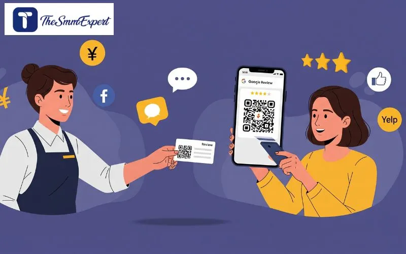 Review Cards & QR Codes Easy Review Collection