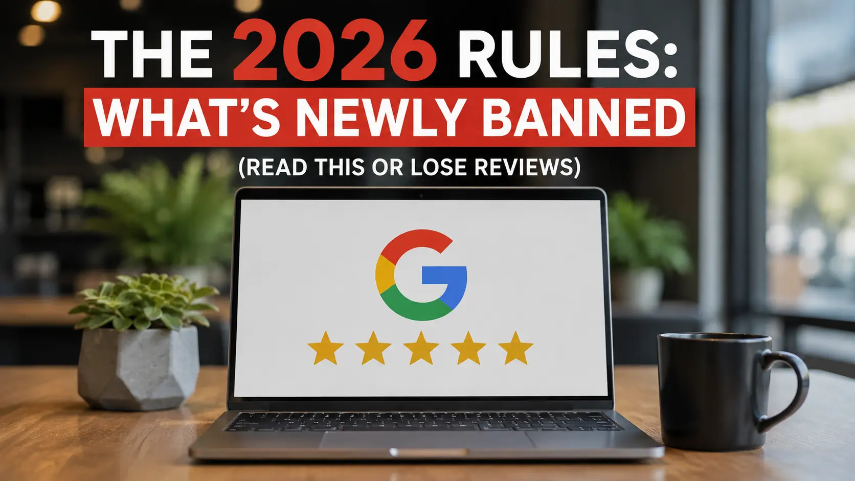 Google review rules 2026 showing newly banned review practices